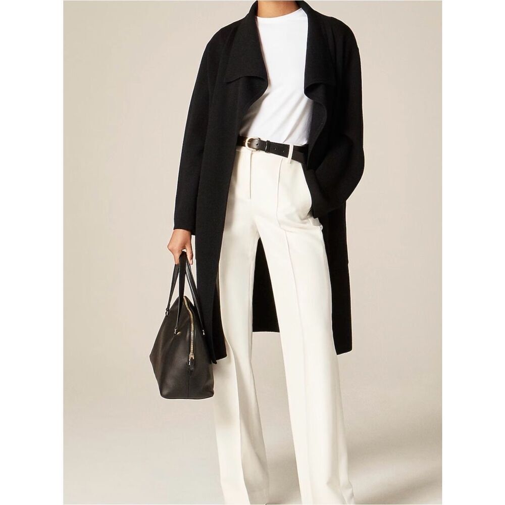 J.Crew Shawl-collar Open front  sweater blazer NWT Size XL